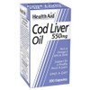 HealthAid Cod Liver Oil 550mg - 250 Capsules
