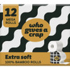 Who Gives A Crap Extra Soft Toilet Tissue - 12 Mega Rolls