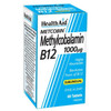 HealthAid Methylcobalamin B12 1000mcg - 60 Tablets
