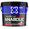 USN Muscle Fuel Anabolic Variety Pack Cookies and Cream Chocolate Strawberry Vanilla - 4kg