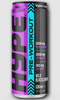 HYPE Pre Workout RTD Blackcurrant - Pack of 24 (330ml each)