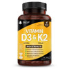 New Leaf Products Vitamin D3 4000iu & K2 100mcg - 120 Tablets