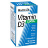 HealthAid Vitamin D3 5000iu - 30 Vegicaps