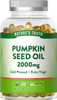 Nature's Truth Pumpkin Seed Oil 2000mg - 60 Softgels