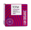 TOTM Organic Pads Super Flow With Wings - 10 Per Box