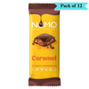 Nomo Free From Caramel Chocolate XL Block Bar - Pack of 12 (120g each)