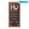 Hu Dark Chocolate Bar Salty - Pack of 12 (60g each)