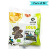 Organic Sour Gummy Bears - Pack of 20 (100g each)