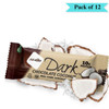 Vegan Dark Chocolate Coconut High Protein Snack Bar - Pack of 12 (50g each)