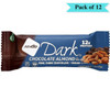 Vegan Dark Chocolate Almond High Protein Snack Bar - Pack of 12 (50g each)