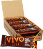 Vivo Life Plant Protein Bar Cacao & Orange - Pack of 12 (65g each)