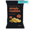 Simply Roasted Black Truffle Crisps - Pack of 12 (93g each)