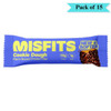 Misfits Health Plant-Based Protein Bar Cookie Dough - Pack of 15 (50g each)