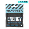 Blockhead Energy Gum 50mg Caffeine 7 Pieces - Pack of 12 (16g each)