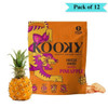 Kooky Freeze Dried Pineapple Crispy - Pack of 12 (12g each)