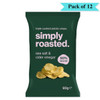 Sea Salt & Cider Vinegar Crisps - Pack of 12 (93g each)
