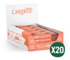Caroboo Smooth & Creamy Orange Carob Bar - Pack of 20 (35g each)