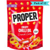 Proper Crunch Crispy Chilli Oil - Pack of 12 (45g each)