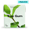 True Gum Vegan Sugar Free Chewing Gum Mint - Pack of 24 (21g each)