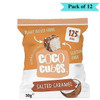 Coco Cubes Salted Caramel Coconut Snack - Pack of 12 (30g each)
