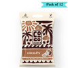 Coco Cubes Chocolate Coconut Snack - Pack of 12 (30g each)