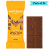 Montezumas Chocolate Organic 54% Milk Butterscotch Mini Bar - Pack of 26 (25g each)