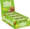 Nakd Fruit & Fibre Apple & Cinnamon Bar - Pack of 16 (44g each)
