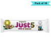 Tropical Wholefoods Vegan Organic Date & Walnut Bar - Pack of 18 (40g each)
