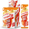 High 5 Energy Gel Caffeine Orange - Pack of 20 (40g each)