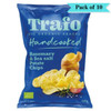 Trafo Organic Handcooked Crisps Rosemary & Himalaya Salt - Pack of 10 (125g each)