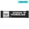 The Great Australian Licorice Traditional Liquorice Log - Pack of 25 (40g each)