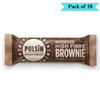 Pulsin Peanut Choc Chip High Fibre Brownie - Pack of 18 (35g each)