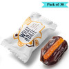 What a Date Singles with Orange Peel - Pack of 30 (12g each)