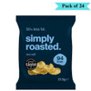 Simply Roasted Sea Salt Crisps - Pack of 24 (21.5g each)