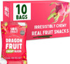 Soul Fruit Soft Dried Dragon Fruit Slices - Pack of 10 (30g each)