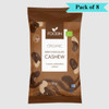 Foodin Organic Raw Chocolate Coated Cashew - Pack of 8 (60g each)