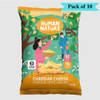Human Nature Cheddar Cheese Lentil Snack - Pack of 10 (100g each)