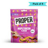 Proper Crunch Maple Bacon Corn - Pack of 8 (125g each)