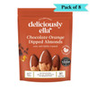 Deliciously Ella Choc Orange Almonds - Pack of 8 (81g each)