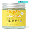 Zerolla Eco Natural Mouthwash Tablets Italian Lemon - Pack of 2 (150 Tabs each)