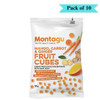 Montagu Mango Carrot & Ginger Fruit Cubes - Pack of 10 (40g each)