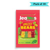Jealous Sweets Grizzly Bears Plant Based Sweets - Pack of 10 (40g each)