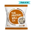 The Protein Ball Co Coffee Oat Muffin High Fibre Balls - Pack of 10 (45g each)