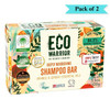 Little Soap Company Eco Warrior Shampoo Bar - Pack of 2 (100g each)