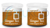 Aquasol Organic Ginger Rhizome Instant Herbal Tea - Pack of 2 (20g each)