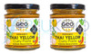 Geo Organics Organic Thai Yellow Curry Paste - Pack of 2 (180g each)