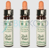 Dr Bach Rock Water Bach Flower Remedy - Pack of 3 (10ml each)