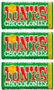 Tonys Chocolonely Milk Chocolate Hazelnut Chocolate Bar - Pack of 3 (180g each)