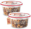 Tropgo Roasted Salted Mixed Nuts - Pack of 2 (190g each)