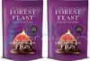 Forest Feast Dark Chocolate Mountain Figs - Pack of 2 (140g each)